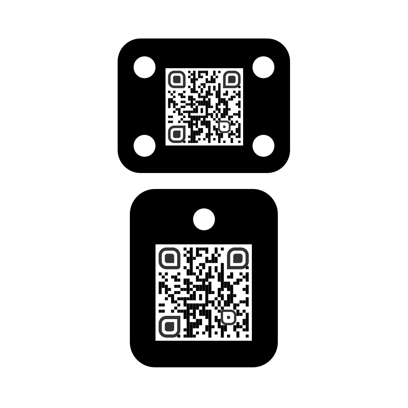 QR Code Dog Tag